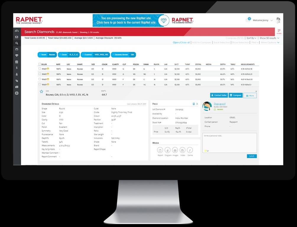 Cut and polished diamond exports in december 2019 declined by 3.92 per cent to rs. The most efficient way to buy and sell diamonds | Rapaport